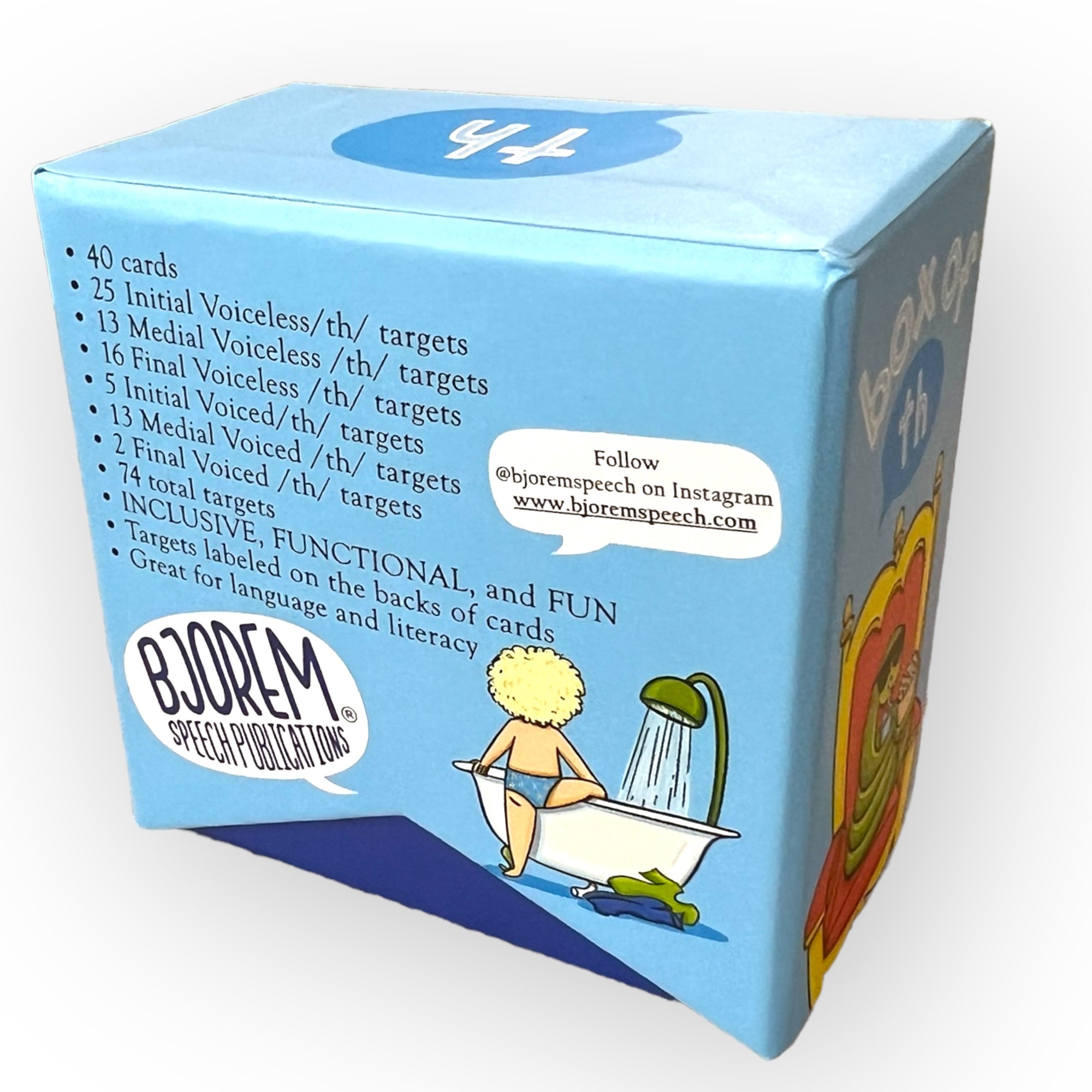 [title]Box of TH Sound Cue Cards