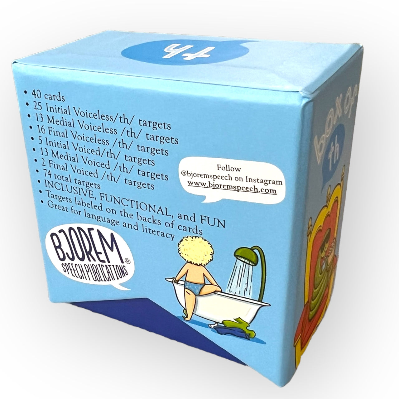 [title]Box of TH Sound Cue Cards