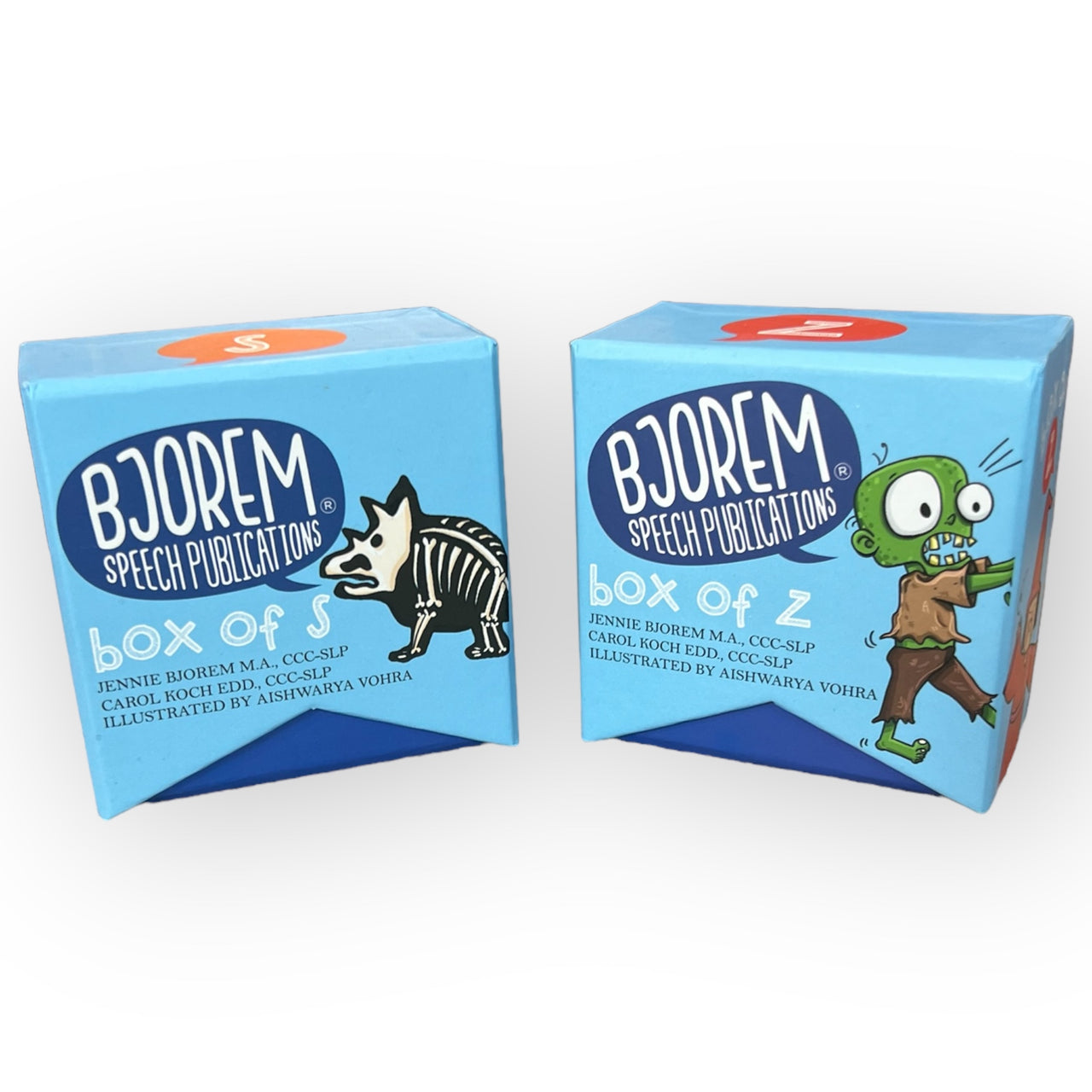 Box of S and Z Bundle Sound Cue Cards