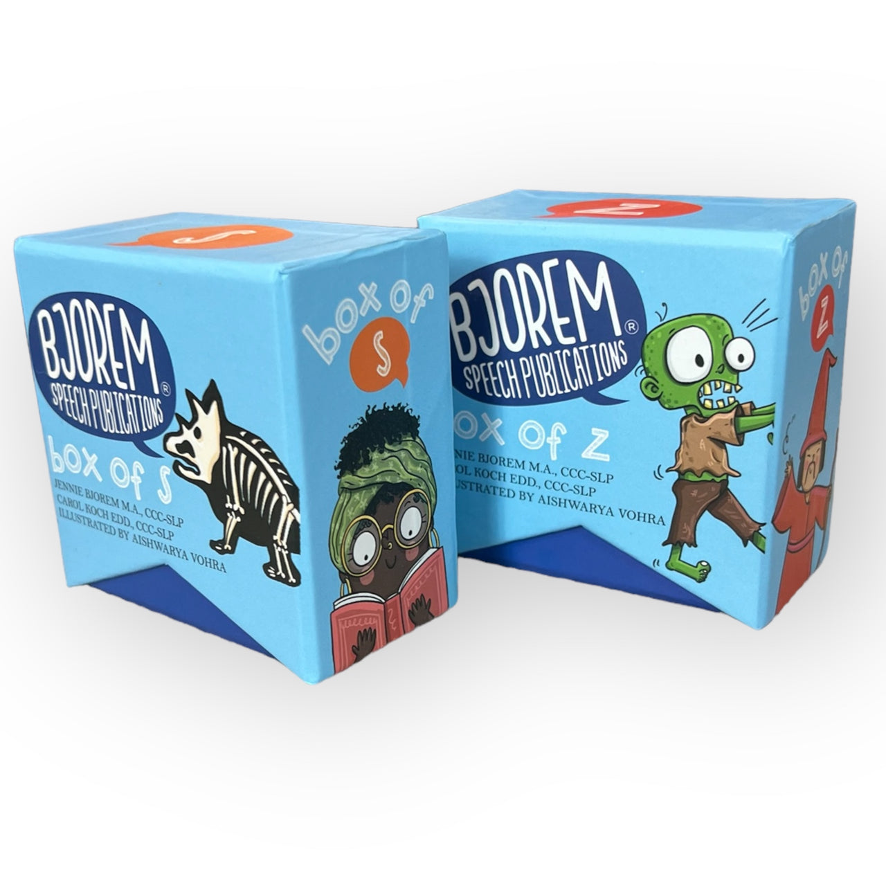 Box of S and Z Bundle Sound Cue Cards