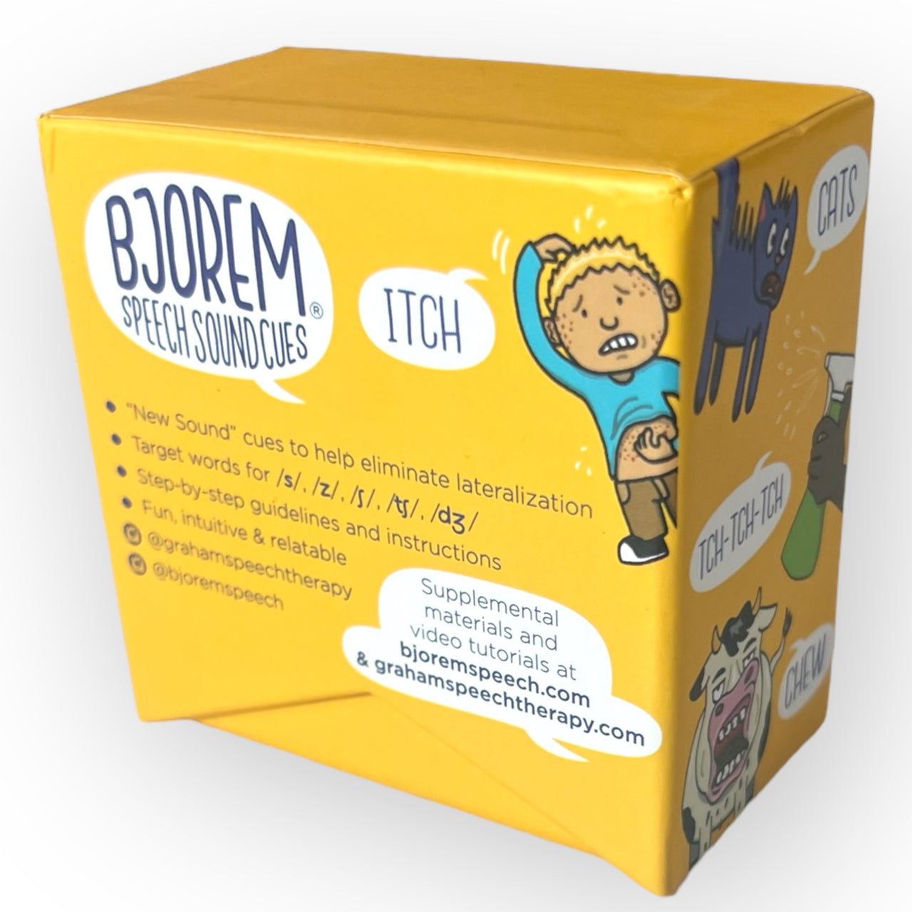 Bjorem Speech Sound Cues Lateralization | Speech Therapy Tools – Bjorem ...