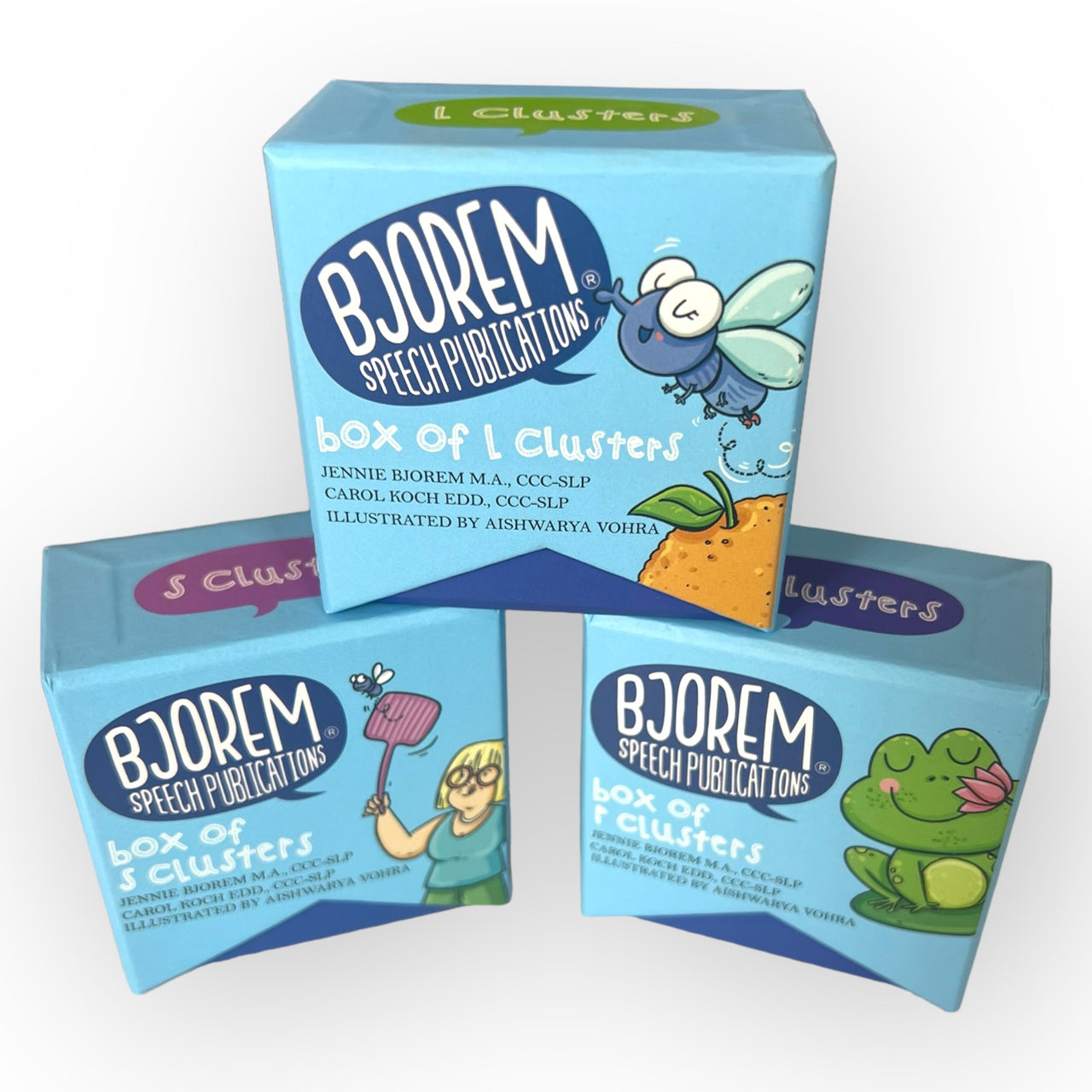 Box of S, R, L Clusters Bundle Sound Cue Cards