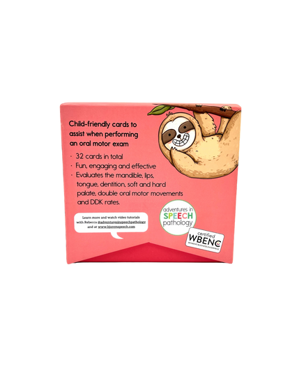 Oral Motor Assessment English & Spanish