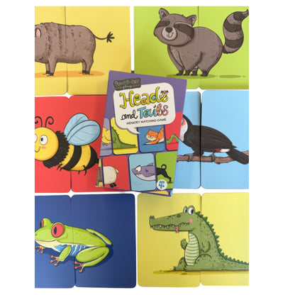 Power Off Play™: Heads and Tails Memory Card Game