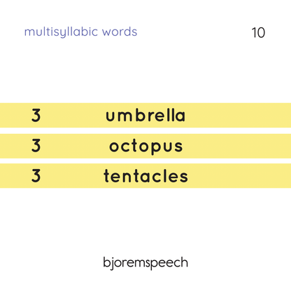 [title]Multisyllabic Words