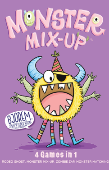 Monster Mix-Up Card Game - 4 Games in 1