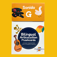 Thumbnail for [title]G Sound | Sonido G - Bilingual Flashcards for Speech Therapy