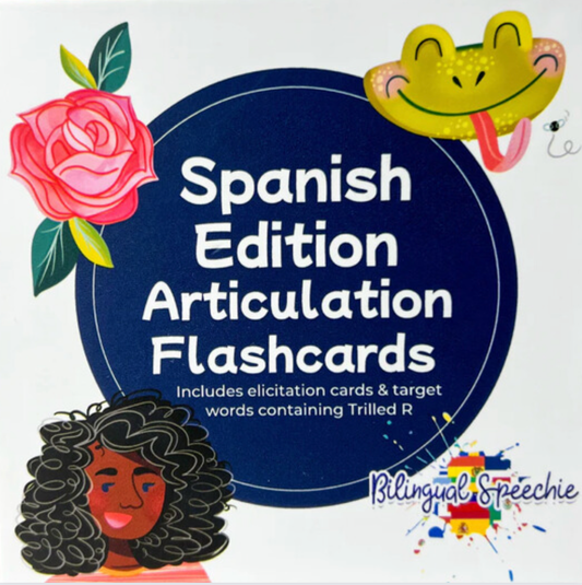 [title]Trilled R | R Fuerte- Spanish Flashcards for Speech Therapy