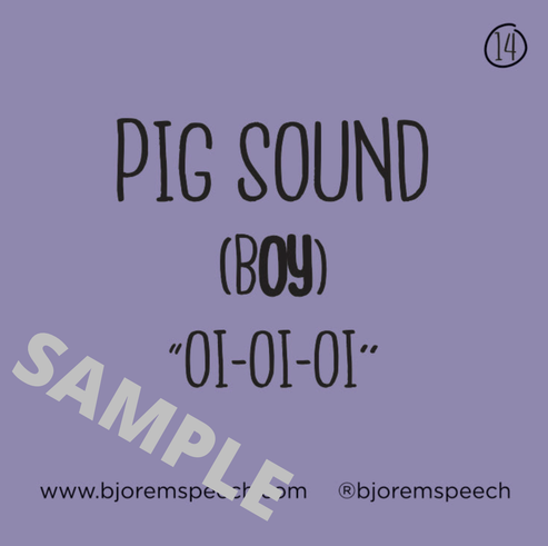 BIG BOX of Bjorem Speech Sound Cues | Speech Therapy | Apraxia of Speech