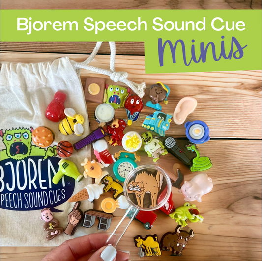 Bjorem Speech Sound Cue Minis by The Speech Tree