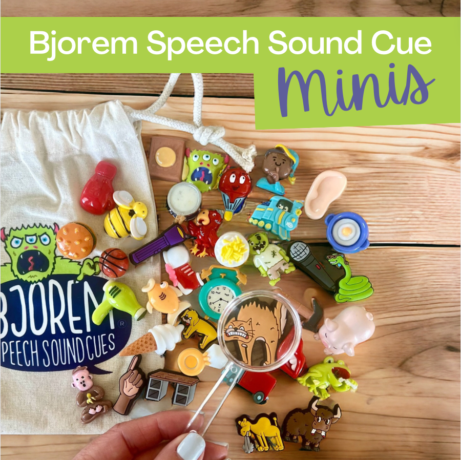 Bjorem Speech® Sound Cue Minis - The Speech Tree - Fun Therapy Tools