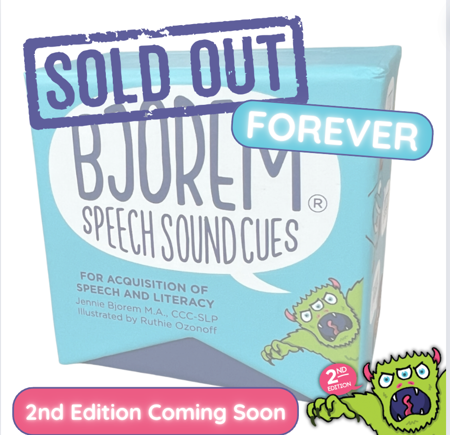 Enhance Speech with Bjorem Speech Sound Cue Cards – Bjorem Speech®