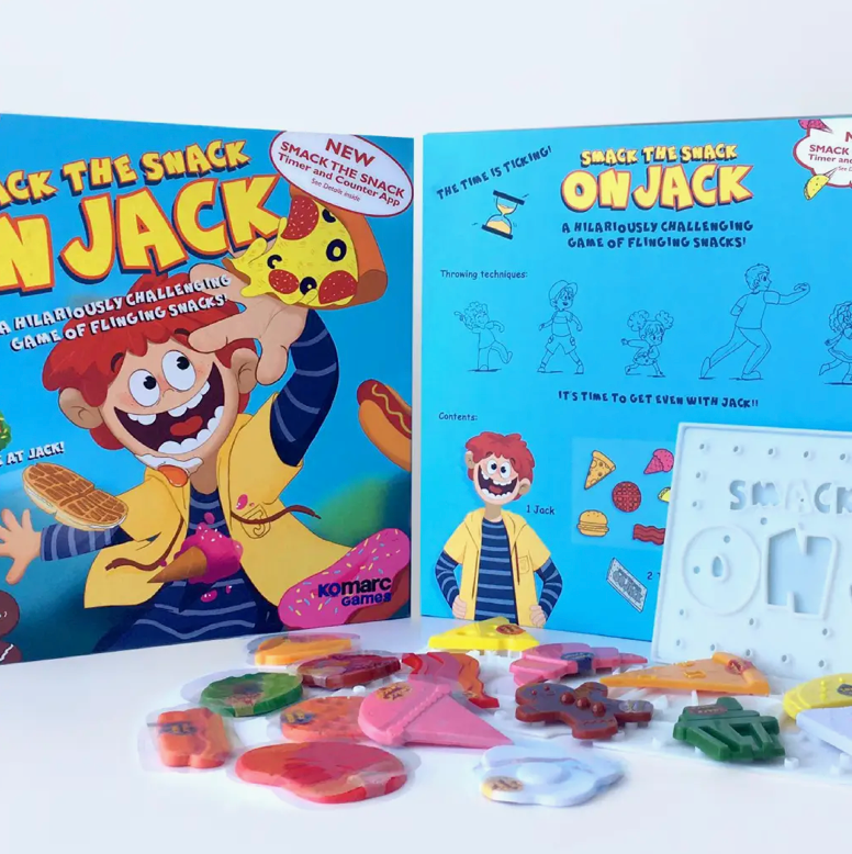 Smack the Snack on Jack Game - Interactive for High Repetitions in Speech Therapy