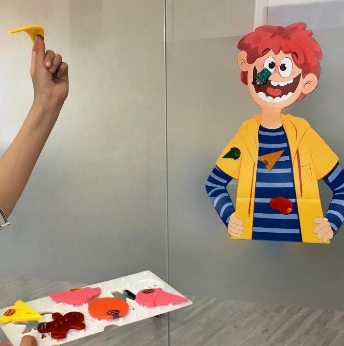 Smack the Snack on Jack Game - Interactive for High Repetitions in Speech Therapy