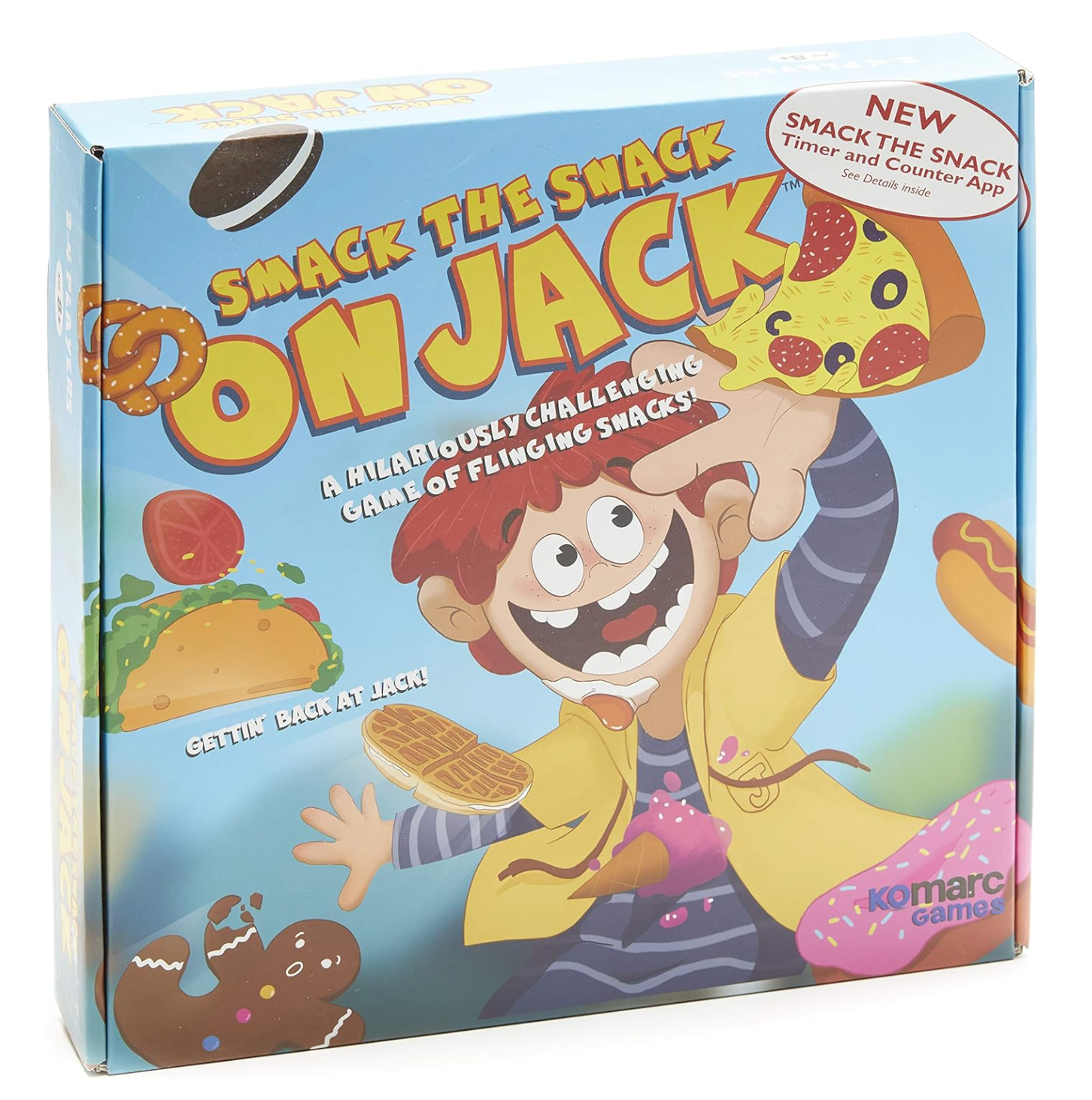 Smack the Snack on Jack Game - Interactive for High Repetitions in Speech Therapy