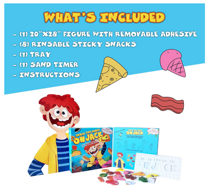 Smack the Snack on Jack Game - Interactive for High Repetitions in Speech Therapy