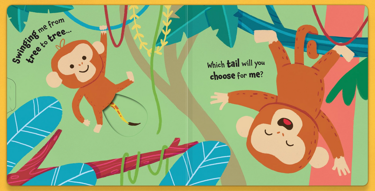 Which Tail? Spin and Choose the Tail Board Book