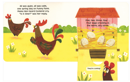 Cluck Cluck Duck: A Lift-the-Flap Board Book
