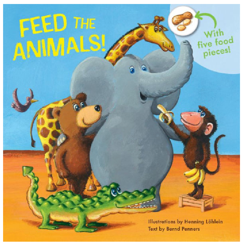 Feed the Animals: An Interactive Feeding Board Book
