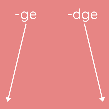 -ge/-dge Spelling Pattern Word Sort