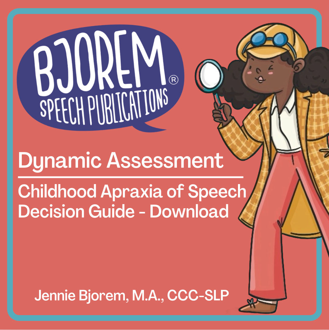 Bjorem Speech® Dynamic Apraxia Assessment - CAS Download