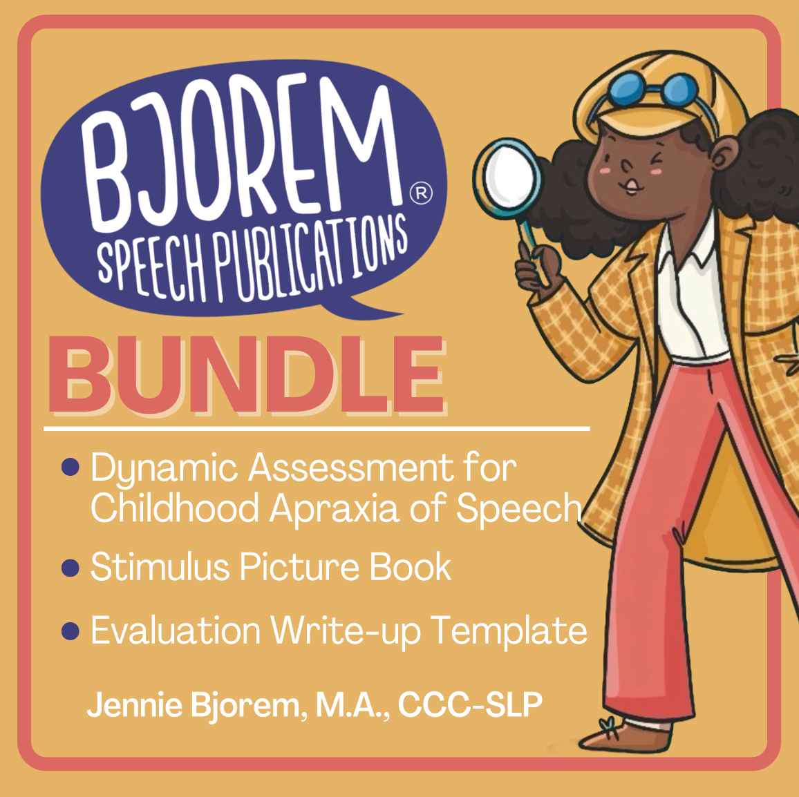 Bjorem Speech® Childhood Apraxia Assessment Bundle - CAS Evaluation