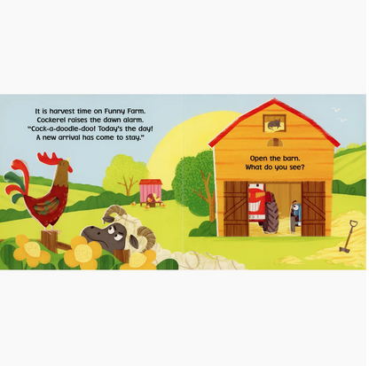 Tractor, Tractor: A Lift-the-Flap Board Book