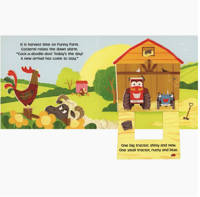Tractor, Tractor: A Lift-the-Flap Board Book