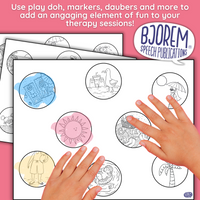 Thumbnail for [title]Seasonal Themed Smashmats for Speech and Language Therapy - Digital Download