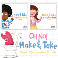 Thumbnail for OH NO! Pee Pee! and Oh No! Poo Poo Make & Take Book Companion BUNDLE Download