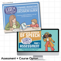 Thumbnail for Dynamic Childhood Apraxia of Speech Inventory & Decision Guide by Bjorem Speech - Download