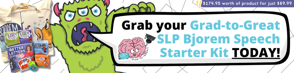 Speech Therapy & Literacy Products for Kids & Toddlers – Bjorem Speech®