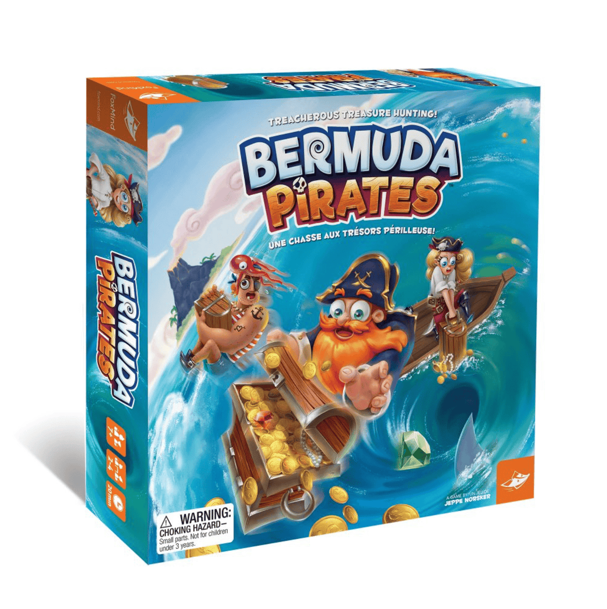 Bermuda Pirates speech and language adventure board game box