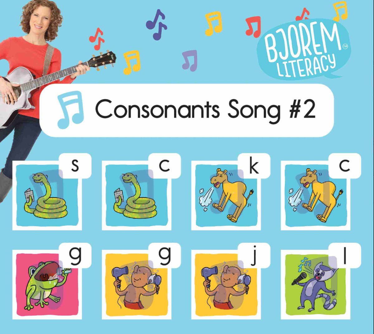 Better Letters Consonants Song 2 letters