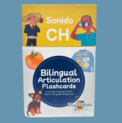 CH Sound | Sonido CH - Bilingual Flashcards for Speech Therapy Bjorem Speech Spanish CH Sound Articulation Cards - Sonido CH Best Speech Language Therapy Tools