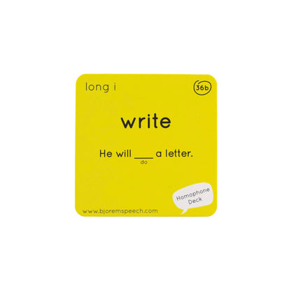 Homophones Bjorem Speech® Homophones - Same Sound Different Meaning Best Speech Language Therapy Tools