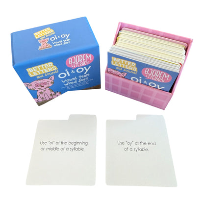 oi & oy Vowel Team Word Sort by Bjorem Literacy® oi & oy Vowel Team Word Sort by Bjorem Literacy® Best Speech Language Therapy Tools