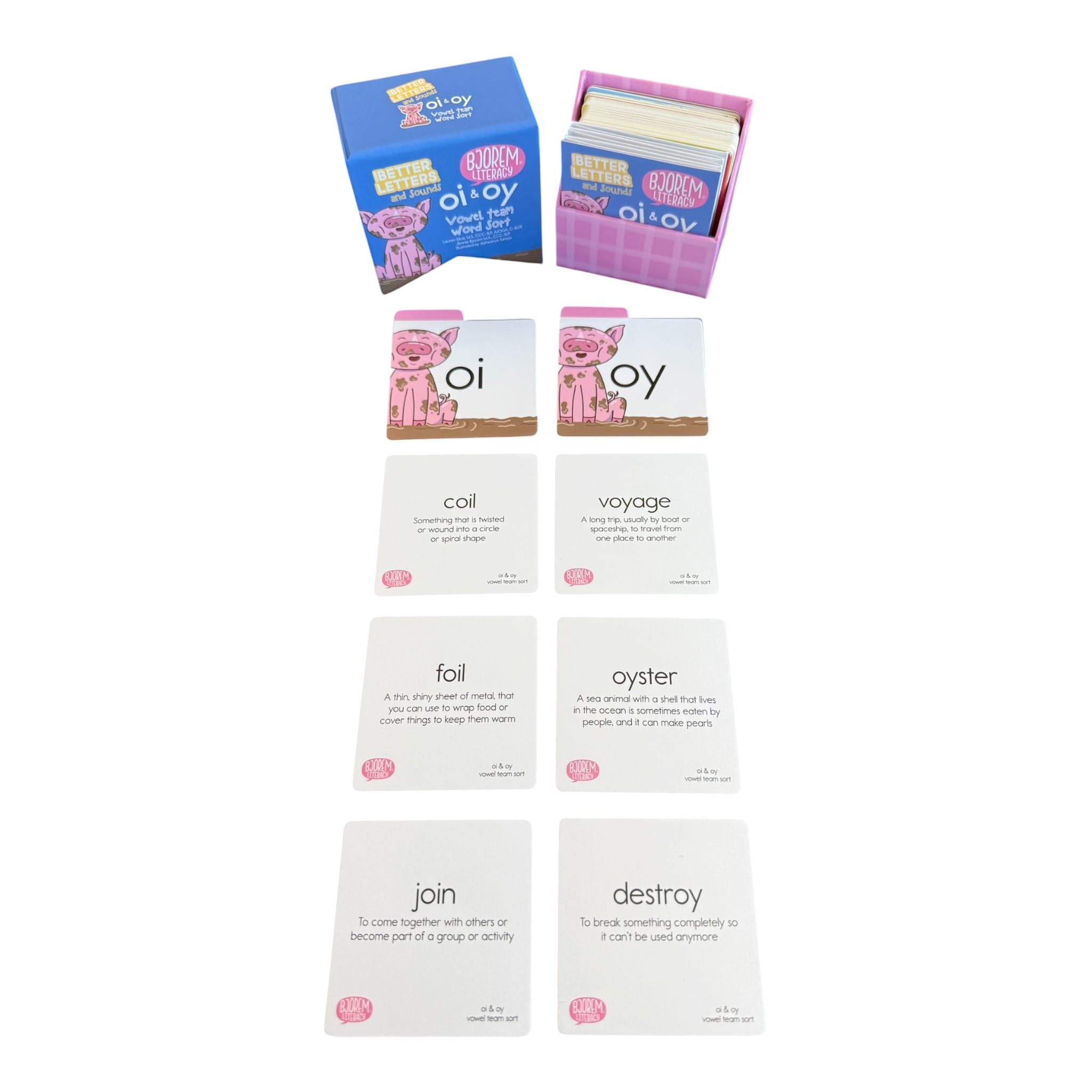oi & oy Vowel Team Word Sort by Bjorem Literacy® oi & oy Vowel Team Word Sort by Bjorem Literacy® Best Speech Language Therapy Tools