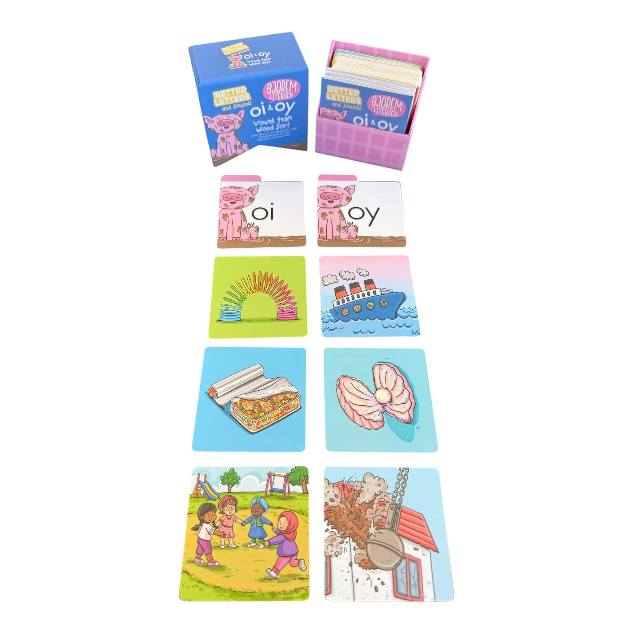 oi & oy Vowel Team Word Sort by Bjorem Literacy® oi & oy Vowel Team Word Sort by Bjorem Literacy® Best Speech Language Therapy Tools