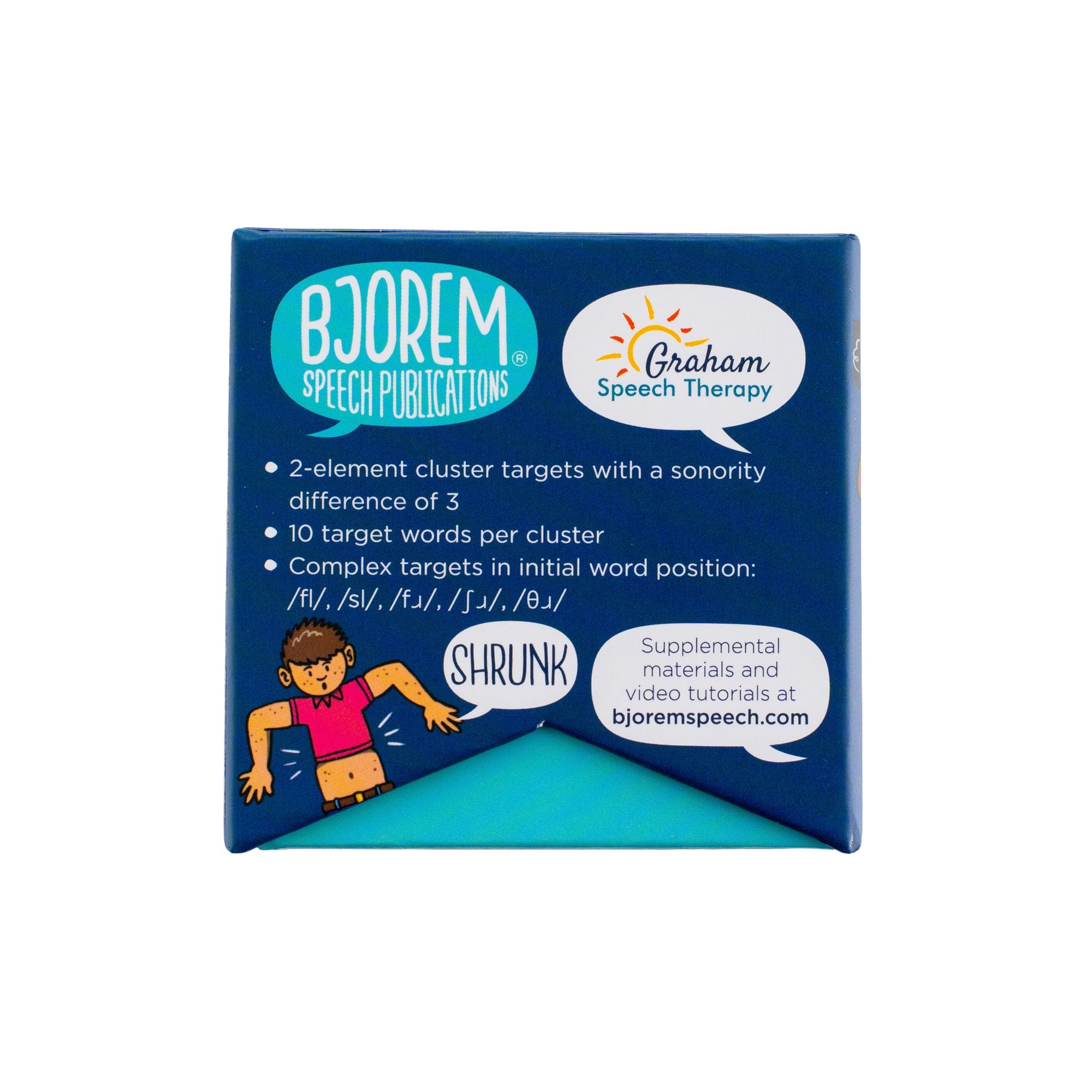 2-Element Clusters for the Complexity Approach Deck 1 Bjorem Speech 2-Element Clusters Complexity Approach Deck Amy Graham Best Speech Language Therapy Tools
