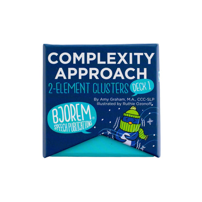 2-Element Clusters for the Complexity Approach Deck 1 Bjorem Speech 2-Element Clusters Complexity Approach Deck Amy Graham Best Speech Language Therapy Tools