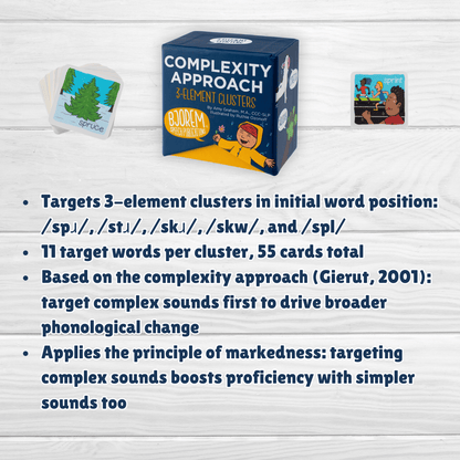 3-Element Clusters for the Complexity Approach 3-Element Clusters Complexity Approach by Amy Graham - Enhance Speech Therapy Best Speech Language Therapy Tools