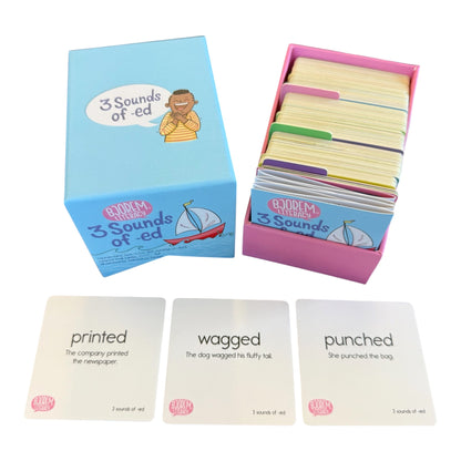 3 sounds of -ed by Bjorem Literacy® 3 sounds of -ed by Bjorem Literacy Best Speech Language Therapy Tools