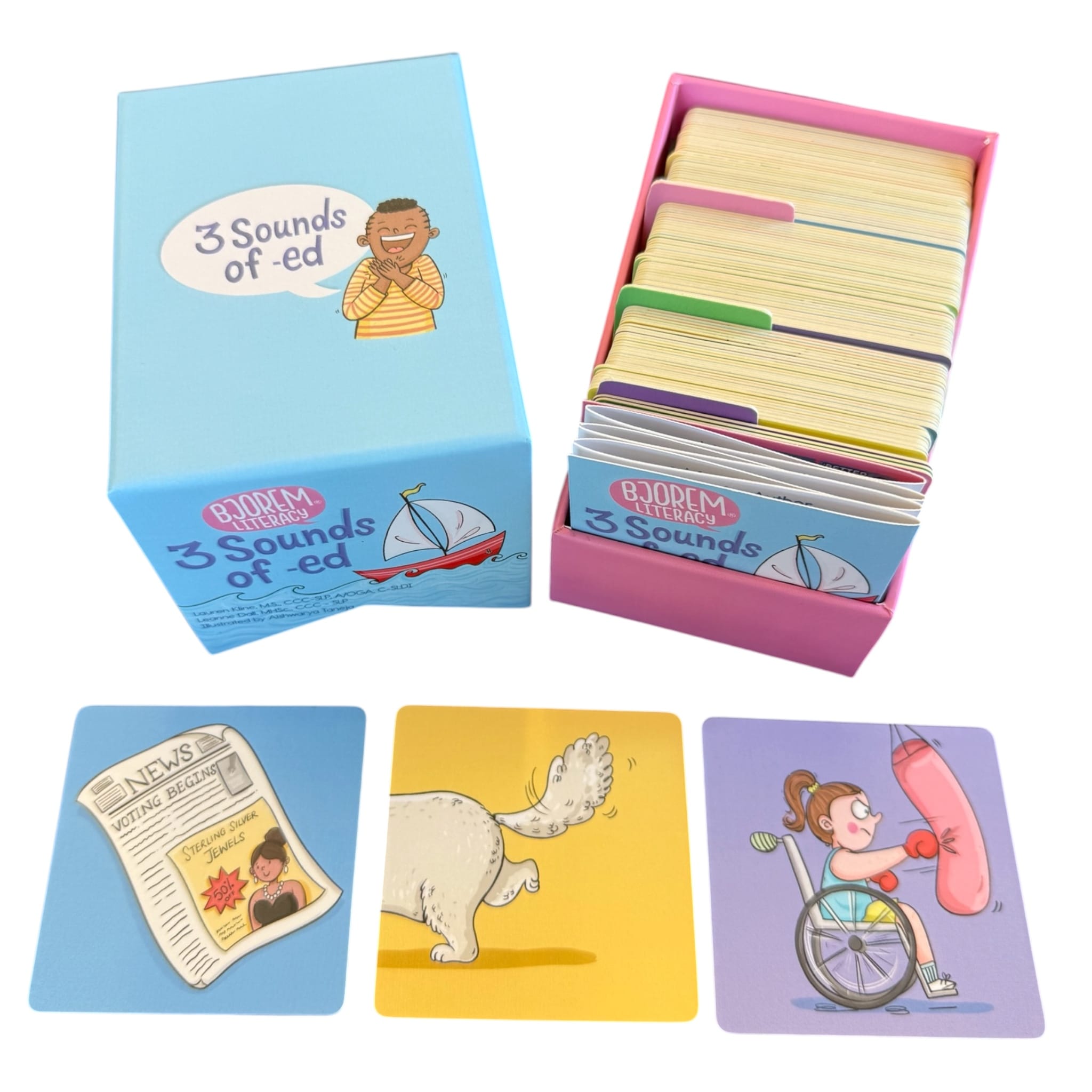 3 sounds of -ed by Bjorem Literacy® 3 sounds of -ed by Bjorem Literacy Best Speech Language Therapy Tools