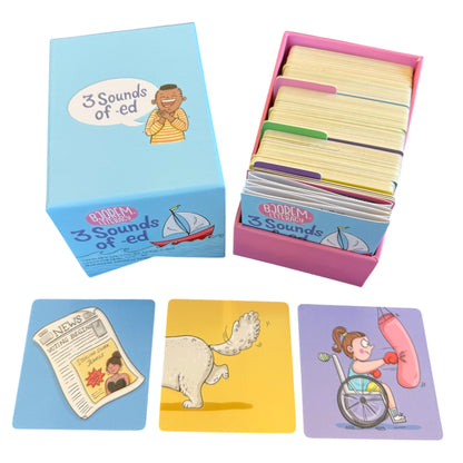 3 sounds of -ed by Bjorem Literacy® 3 sounds of -ed by Bjorem Literacy Best Speech Language Therapy Tools