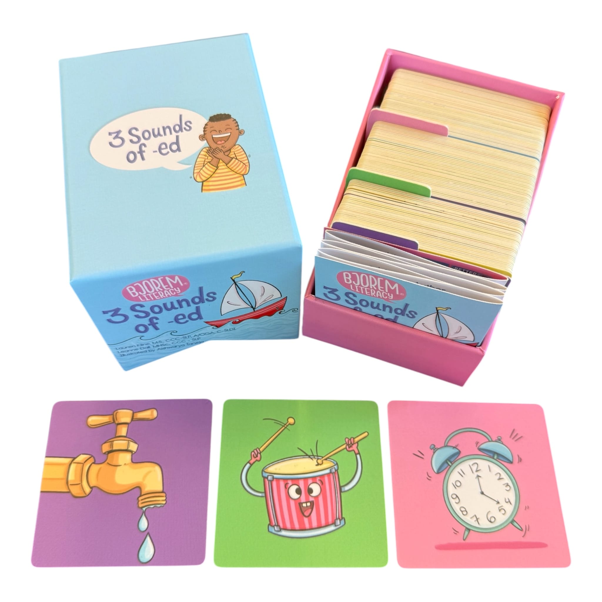 3 sounds of -ed by Bjorem Literacy® 3 sounds of -ed by Bjorem Literacy Best Speech Language Therapy Tools