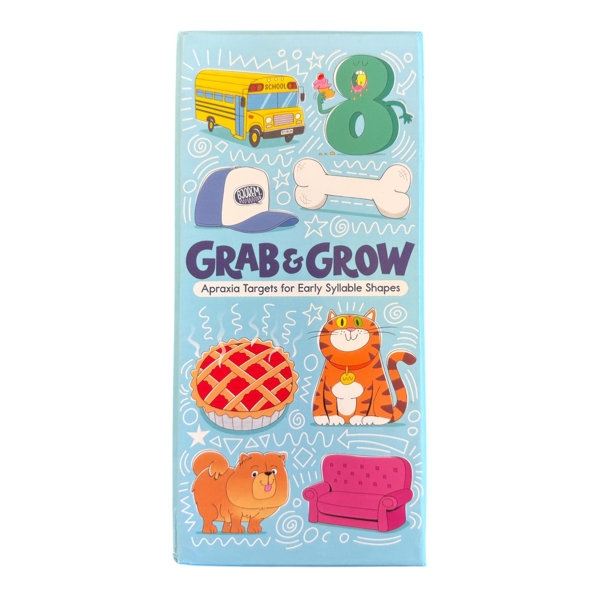 Bjorem® Grab and Grow: Childhood Apraxia Targets for Early Syllable Shapes Grab and Grow: Childhood Apraxia Targets for Early Syllable Shapes Best Speech Language Therapy Tools