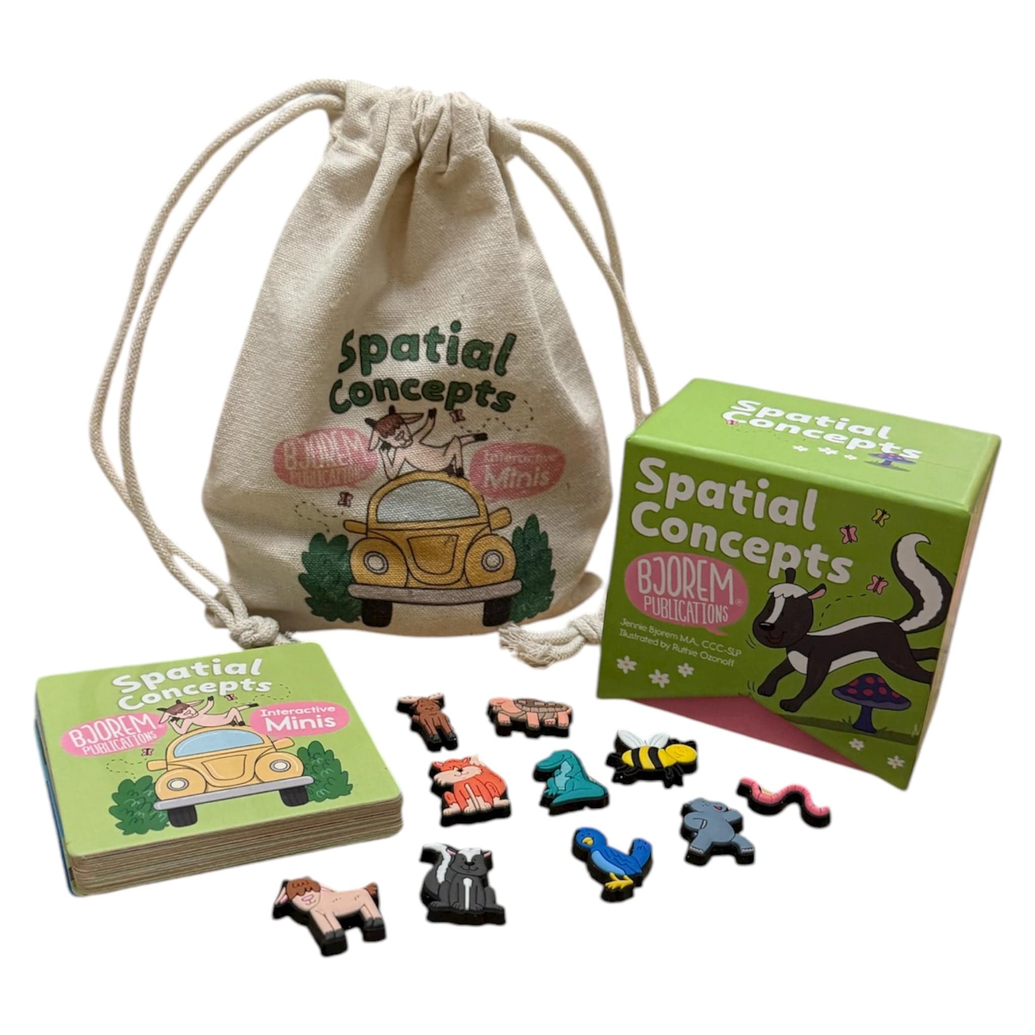Bjorem Spatial Concepts - Card Deck and Minis Bundle Bjorem Spatial Concepts - Card Deck and Minis Bundle Best Speech Language Therapy Tools