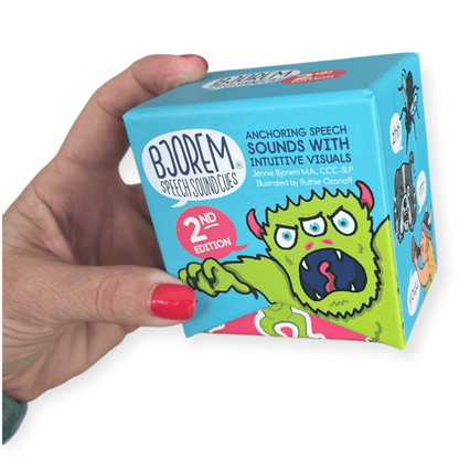 Bjorem Speech Sound Cues® - 2nd Edition Improve Speech with Bjorem Speech Sound Cue Cards Best Speech Language Therapy Tools