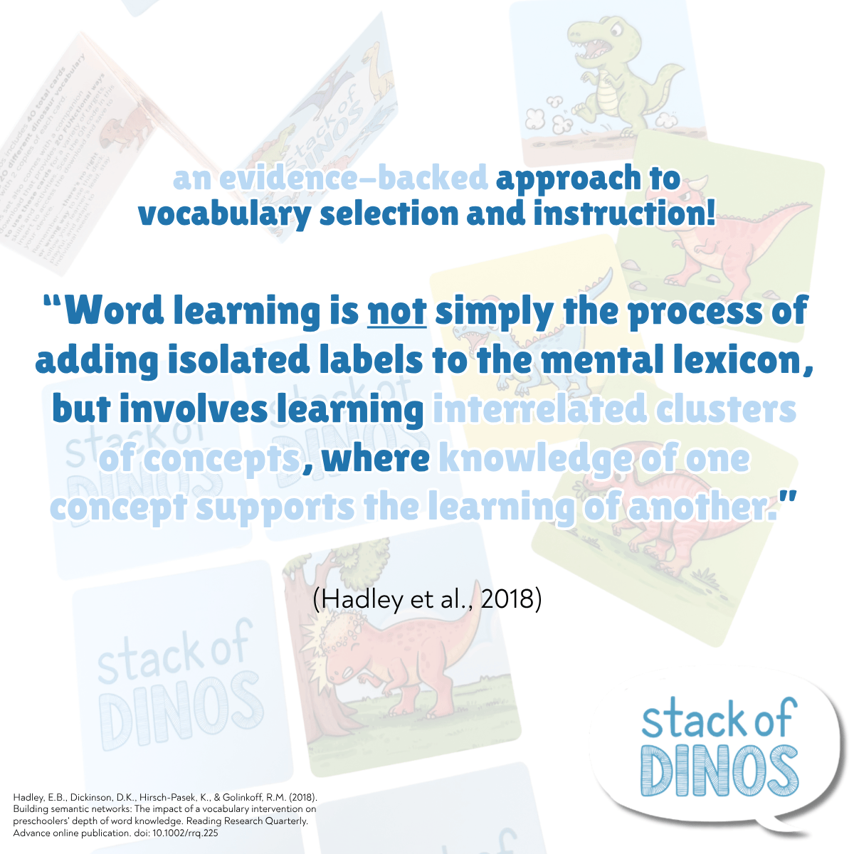 Bjorem® Stack of Dinos: Dinosaur Themed Picture Vocabulary Cards Bjorem® Stack of Dinos: Dinosaur Themed Picture Vocabulary Cards Best Speech Language Therapy Tools